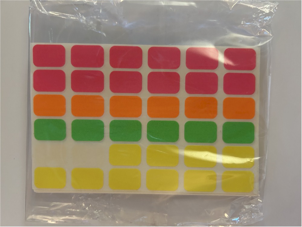 Colorful Removable Sticky Index Tabs