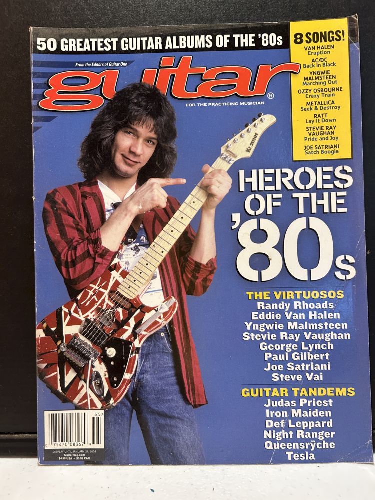 Guitar Magazine Heroes of the '80s Program VG 2004