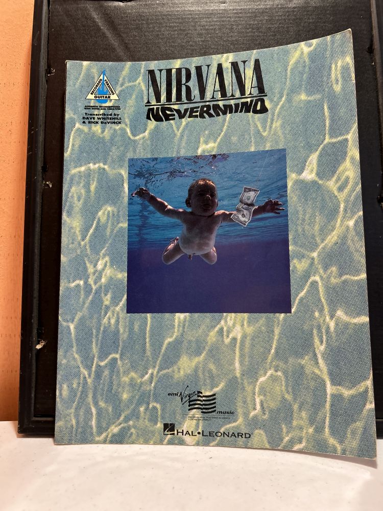Nirvana Nevermind Guitar Tab Book Hal Leonard VG