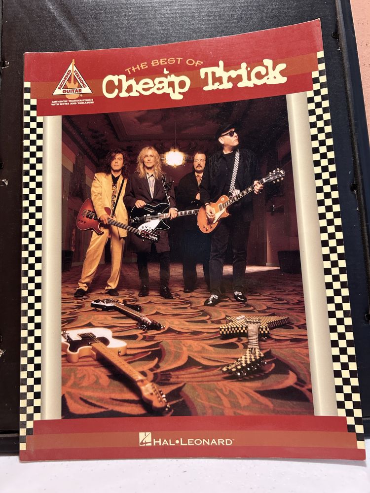 Cheap Trick The Best Of Guitar Tab Book Hal Leonard VG