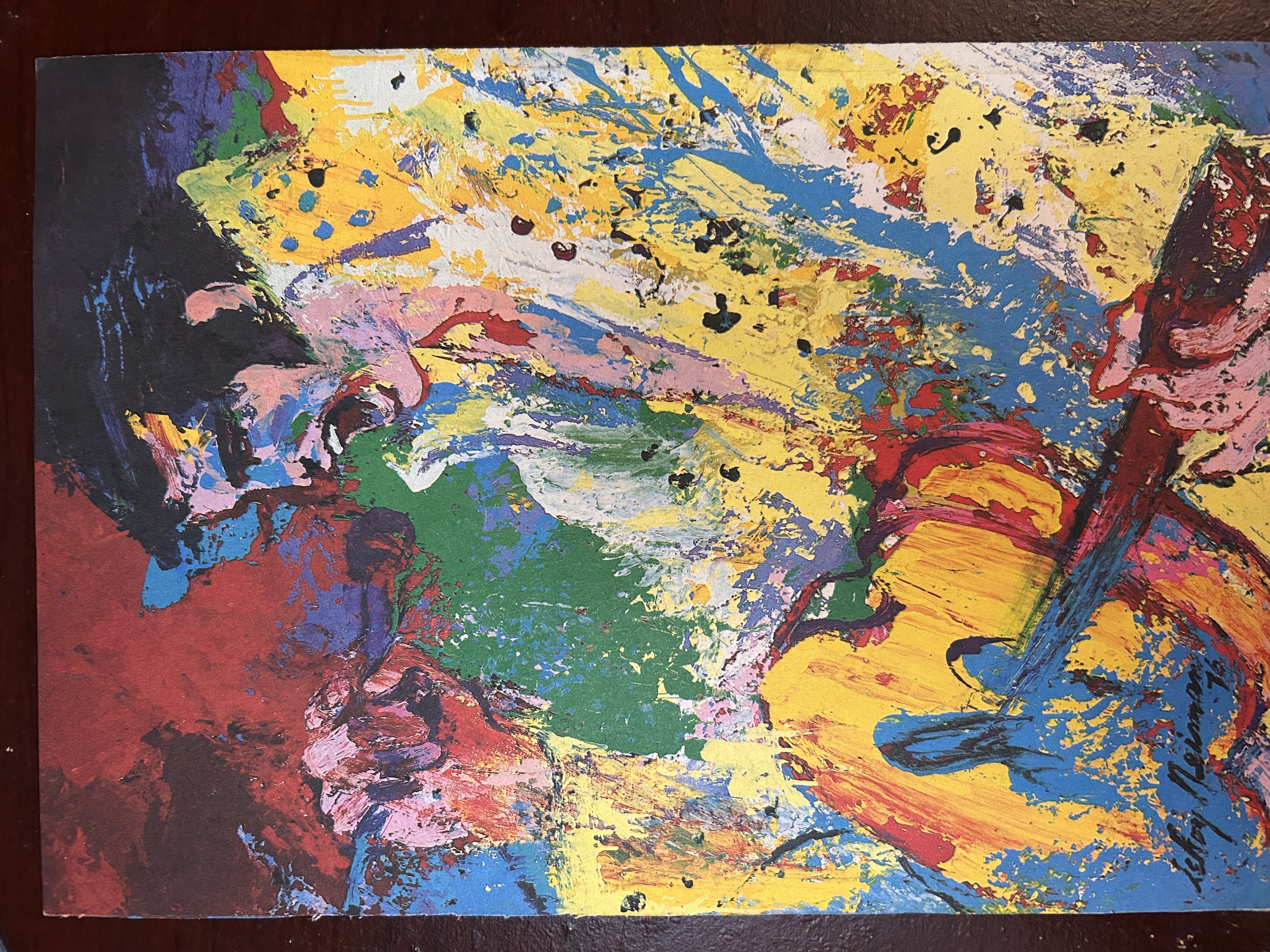 Elvis Presley Colorful Art Print 8x11 Mint