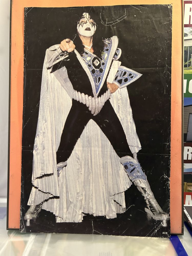 Ace Frehley Poster 23x34 VG Condition