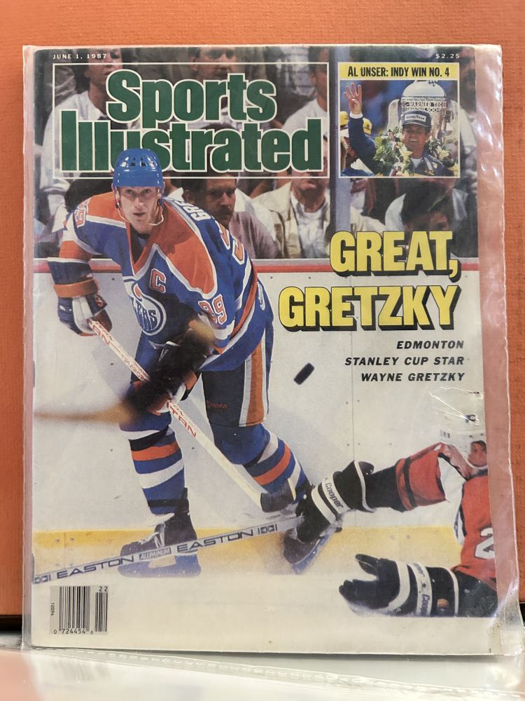 Wayne Gretzky Sports Illustrated June 1987 Program Mint
