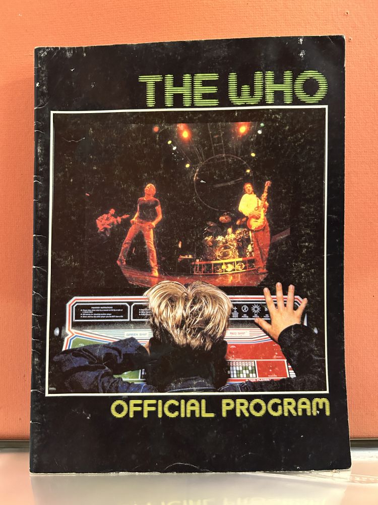 The Who 1982 Official Program Near Mint 10x13