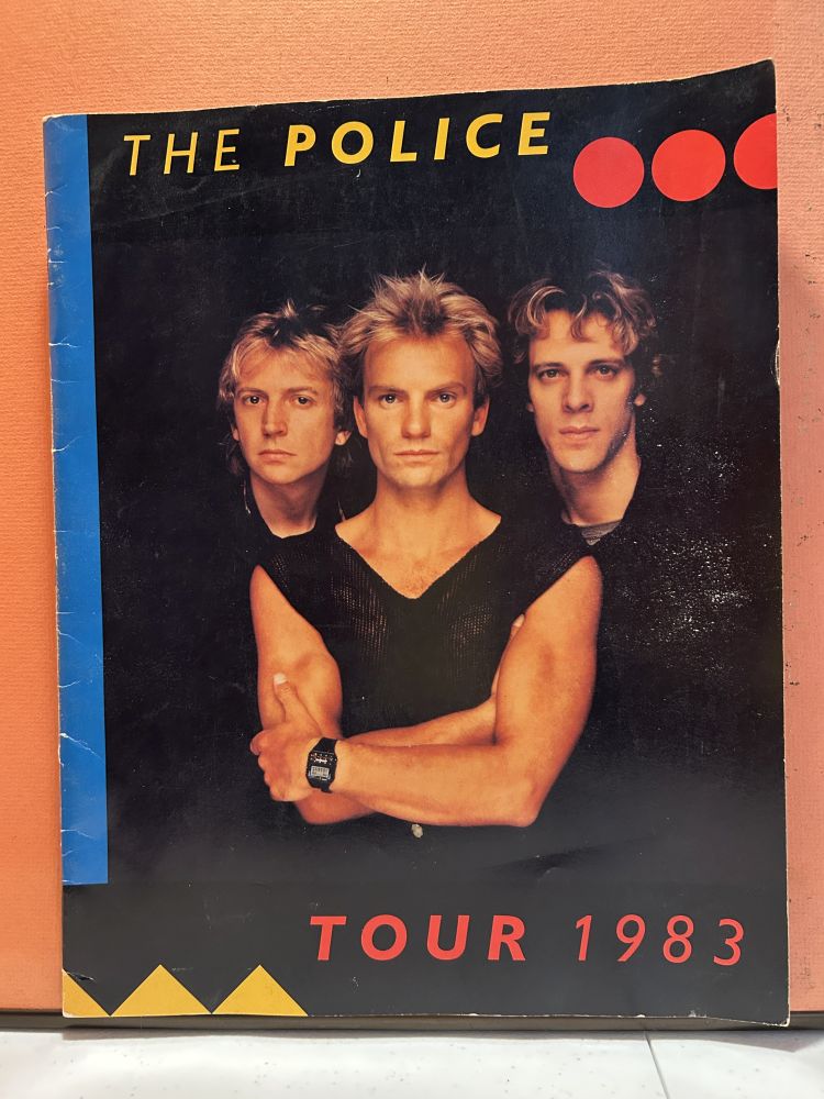 The Police Tour 1983 Program Magazine Mint