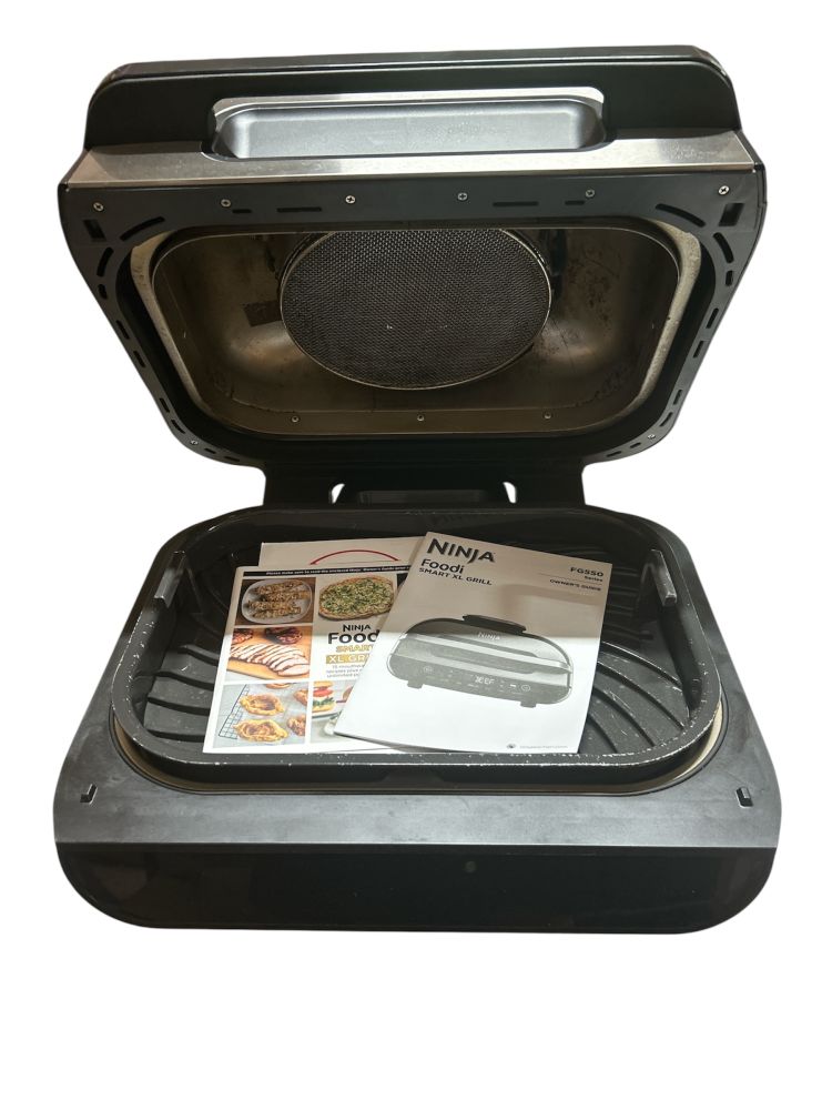 Ninja Foodi Smart XL Indoor Grill Air Fryer Complete with Manuals
