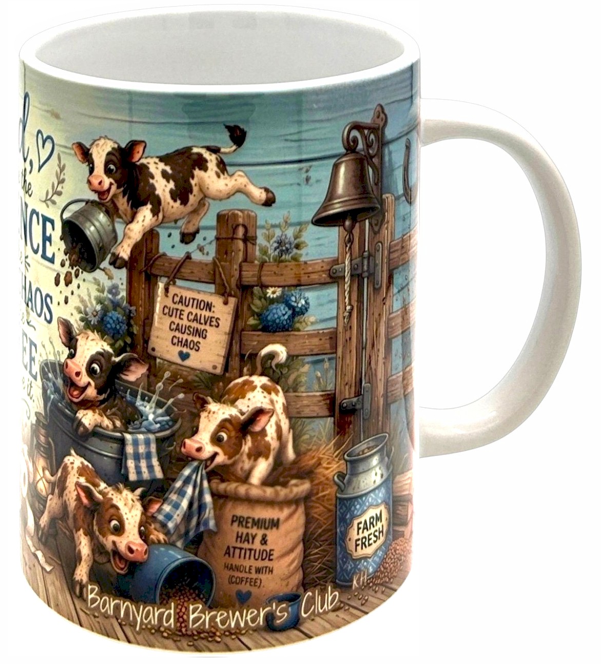  Cute Mama Cow Coffee Mug 15oz Funny Farmhouse Christian Gift Barnyard Brewers