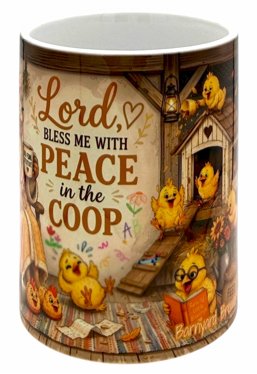  Mama Hen Coffee Mug 15oz Farmhouse Chicken Christian Gift Barnyard Brewers