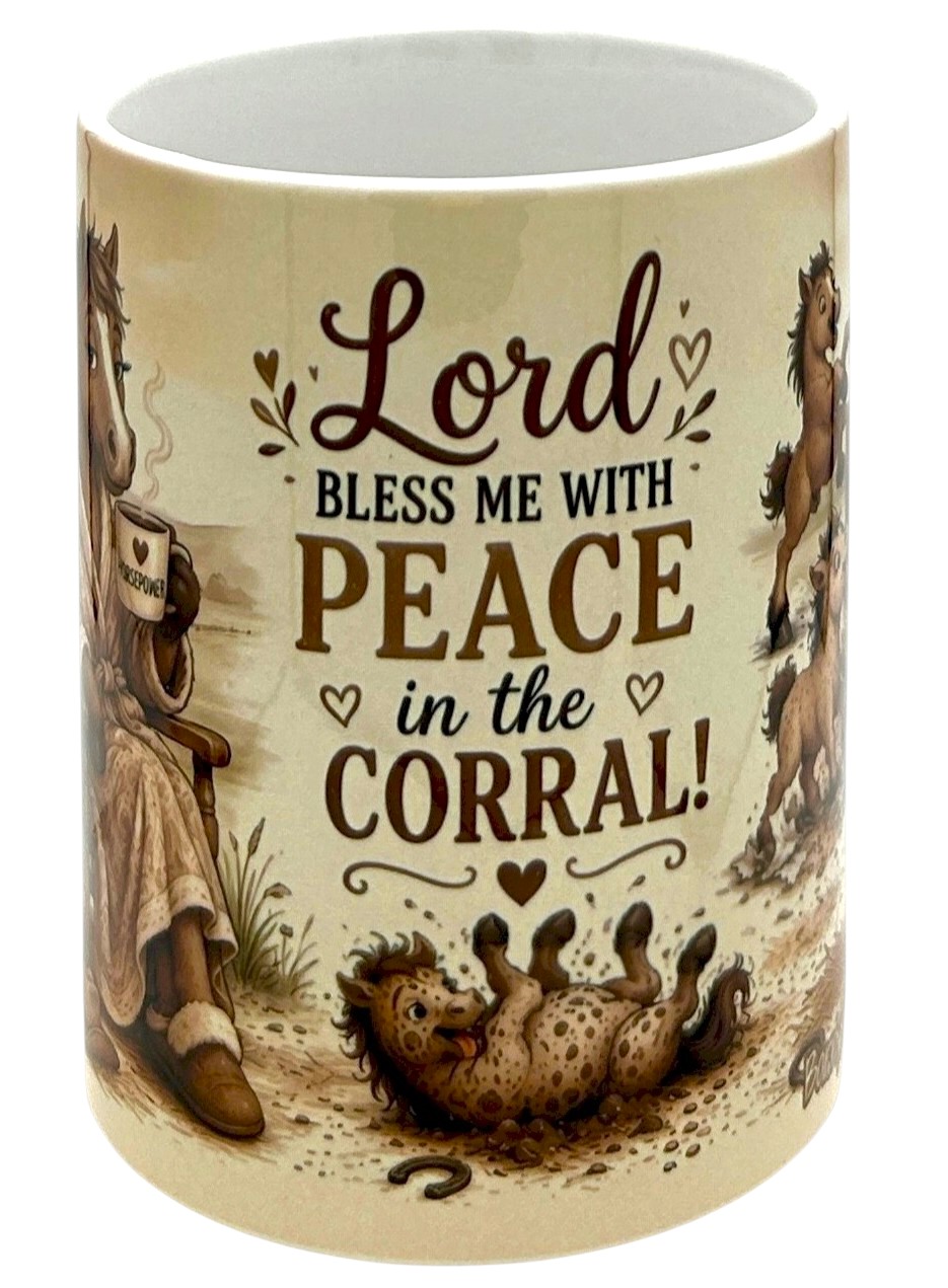  Cute Mama Horse Coffee Mug 15oz Funny Farmhouse Christian Gift Barnyard Brewers