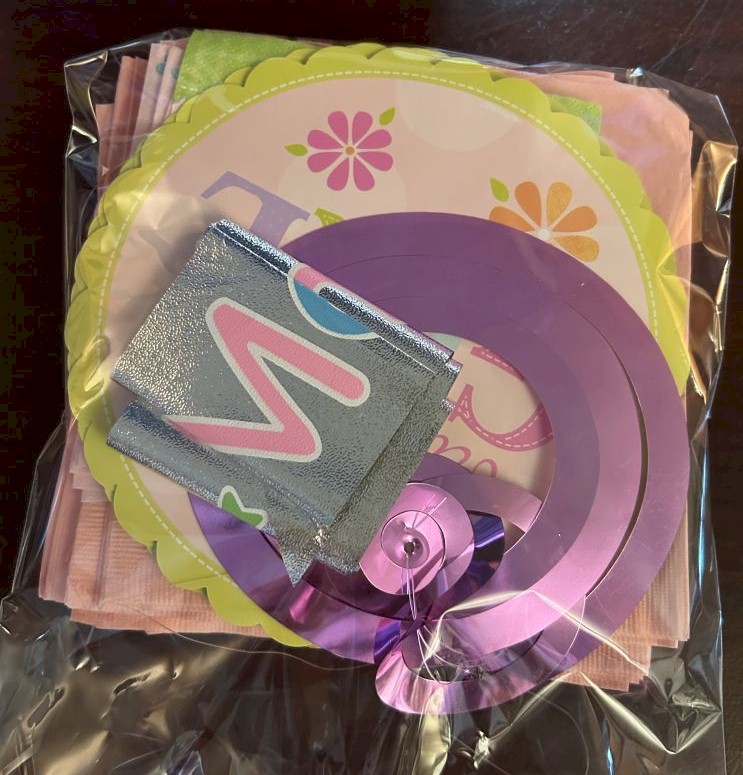 Baby Shower Accessories Set - Sash, Napkins & Decorations