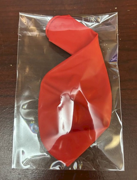 Big Red Balloon Single Inflatable