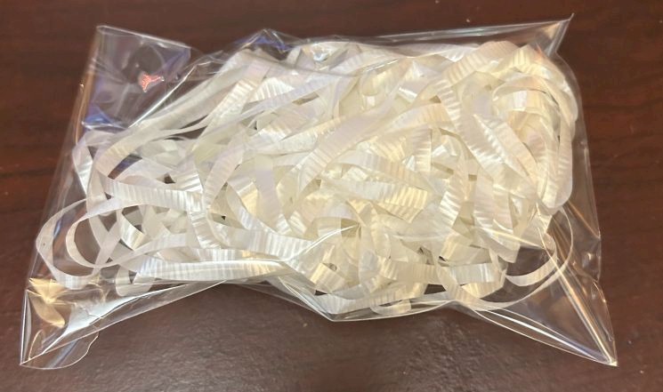 Balloon String Ribbon - White