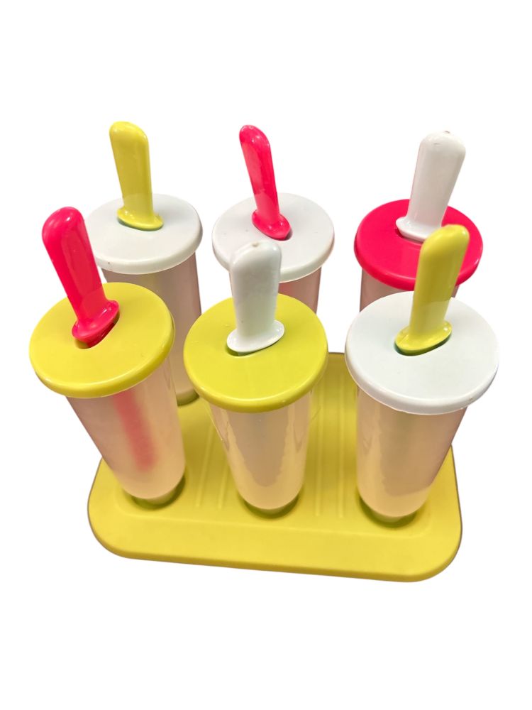 Popsicle Makers Set of 6 Ice Pop Molds