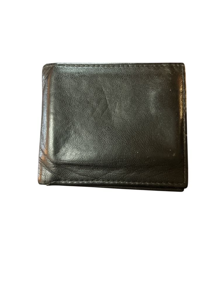 Men's Leather Wallet - Black