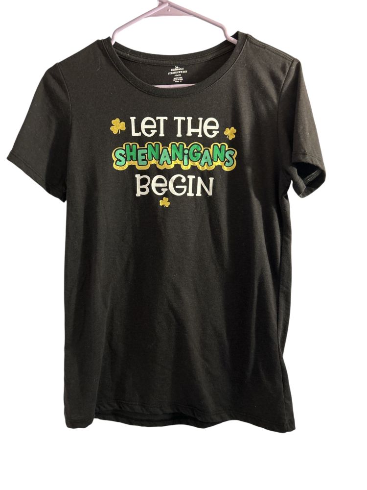 Girls' Cat & Jack T-Shirt - Let The Shenanigans Begin