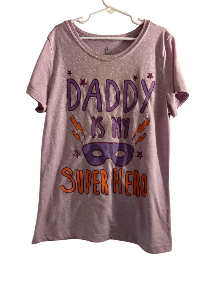 Girls' Daddy is My Superhero T-Shirt