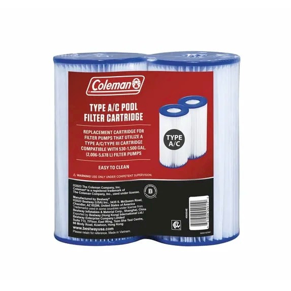 Coleman Type A/C Pool Filter Cartridge