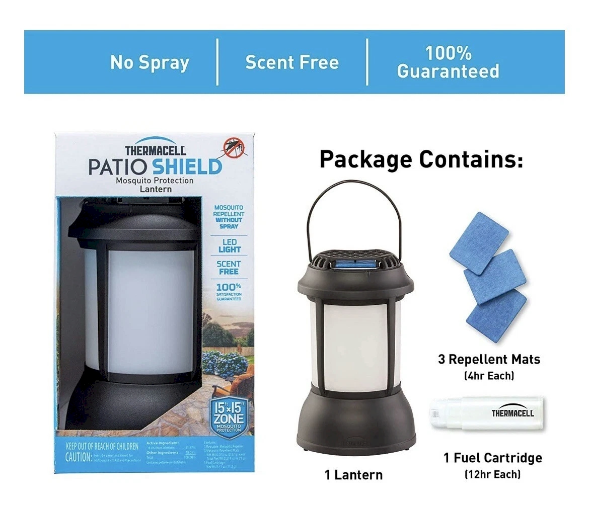 Thermacell Patio Shield Mosquito Protection Lantern