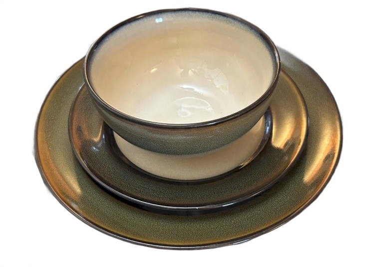 Hometrends Rave Stripe Stoneware Dinnerware Set