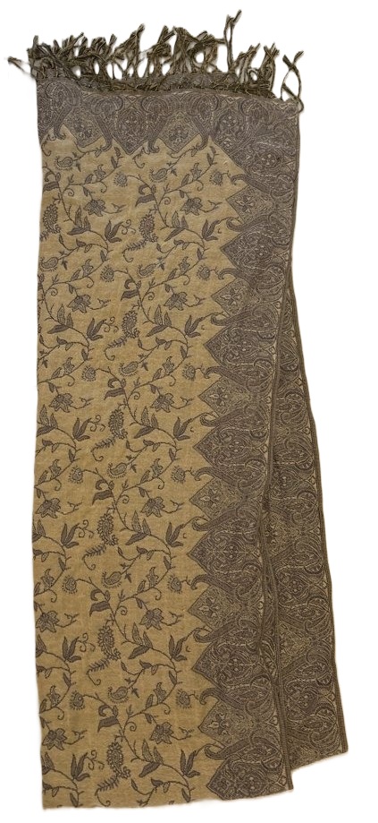 Women's Scarf with Floral Design