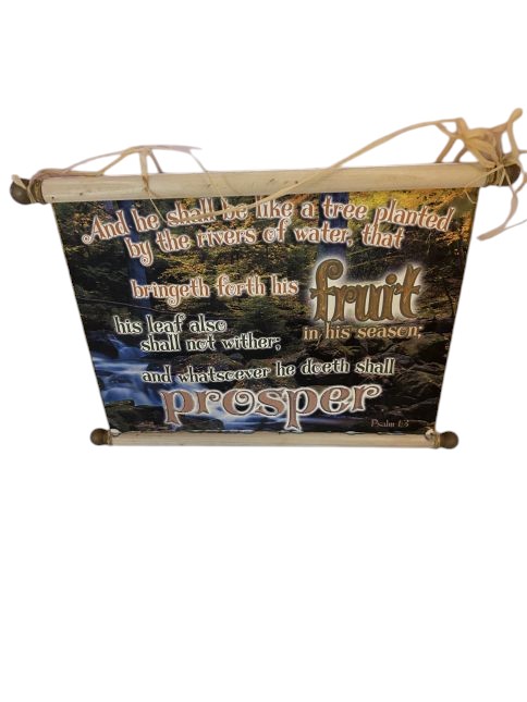 Canvas wall art – Psalm 1:3 “Prosper”