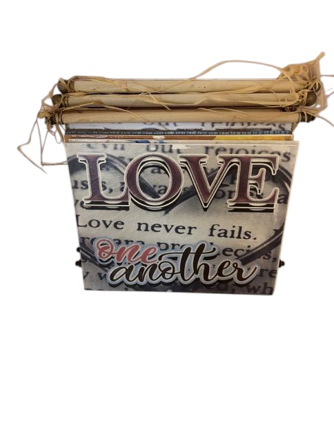 Canvas wall art – “Love never fails” (duplicate)