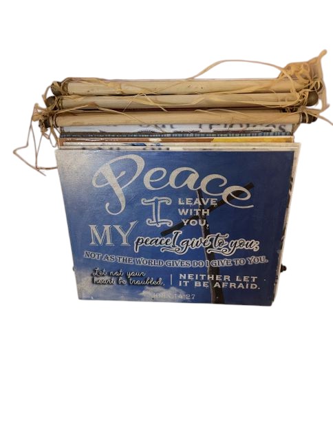 Canvas wall art – “Peace I leave with you”