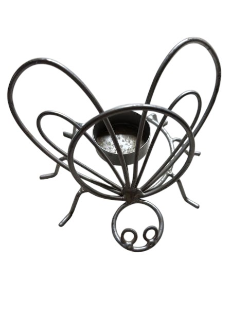 Butterfly tealight holder – metal frame