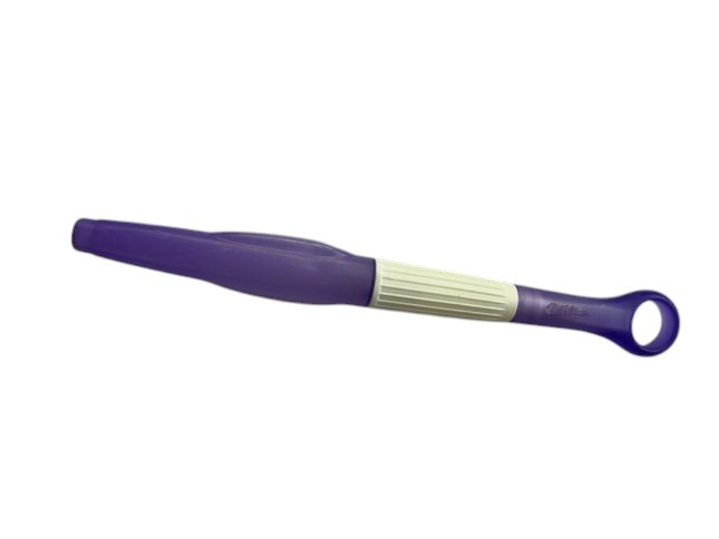 Purple fondant/gum paste tool – textured handle