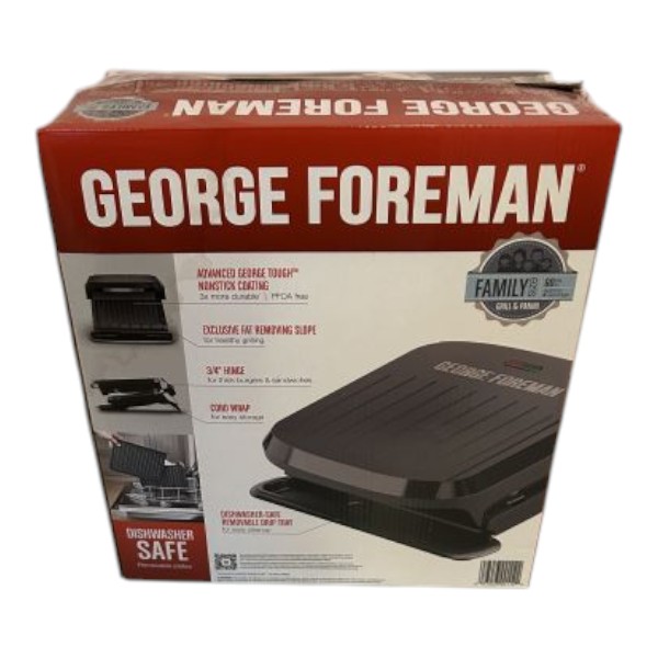 George Foreman 2-serving grill – new in box