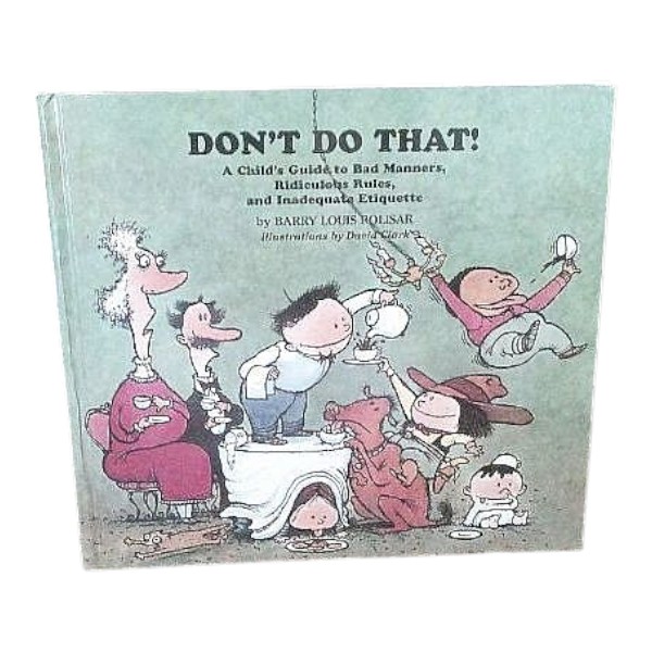 Don't Do That Children's Book
