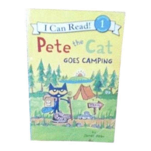Pete the Cat Goes Camping Book