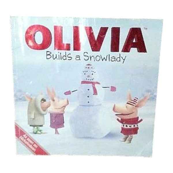 Olivia Builds a Snowlady Book