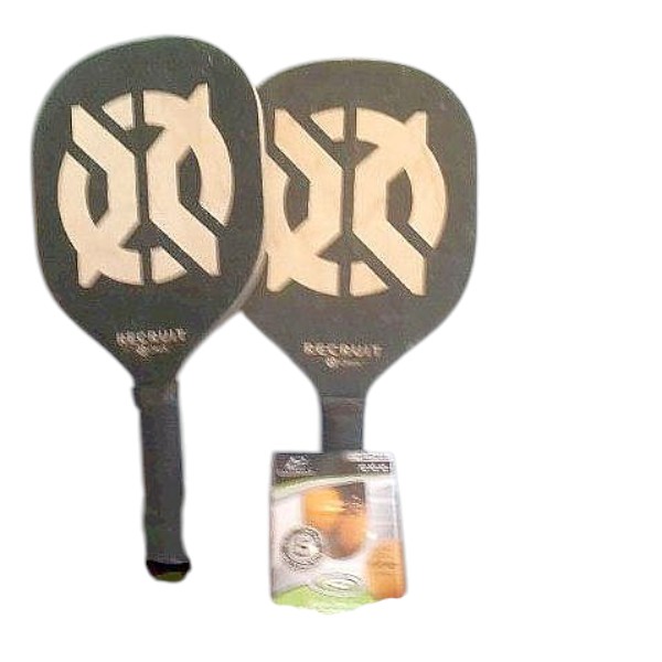 Wooden Paddle Ball Set