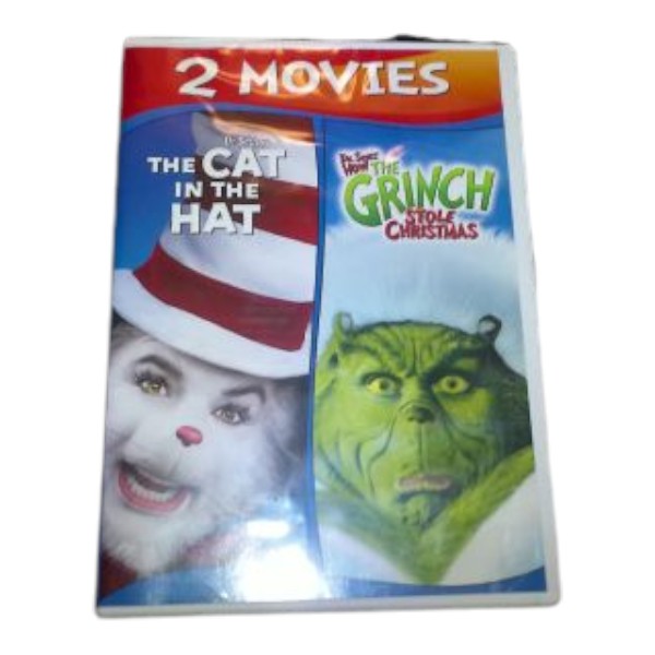 Cat in the Hat / Grinch 2 Movies DVD