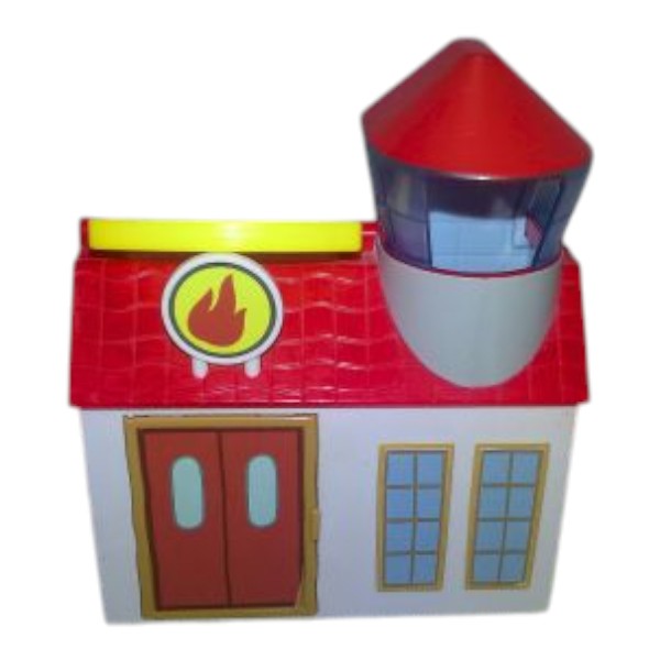 Red Toy Fire Station